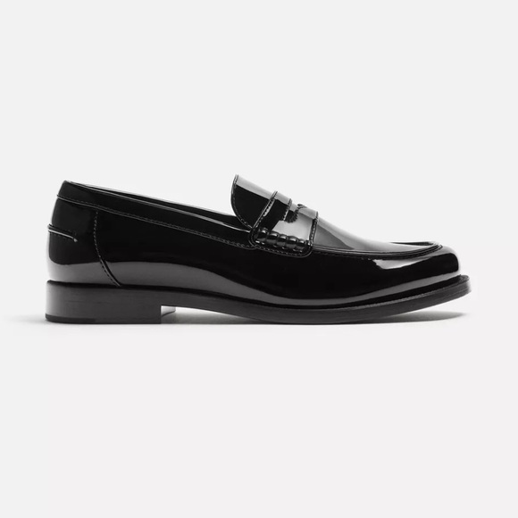 Zara Patent Leather Loafers - Picture 3 of 15